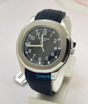 Patek Philippe Aquanaut Black Rubber Strap Swiss Automatic Watch - Image 2