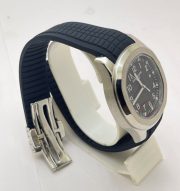 Patek Philippe Aquanaut Black Rubber Strap Swiss Automatic Watch - Image 4