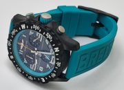 Breitling Endurance Pro Chronometer Green Rubber Strap Watch - Image 5