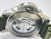 Panerai Submersible Green Rubber Strap Swiss Automatic Watch - Image 7
