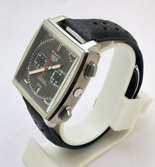 Tag Heuer Monaco Caliber 12 Grey Watch - Image 3