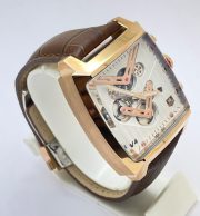 TAG HEUER MONACO V4 WHITE LIMITED EDITION WATCH - Image 4