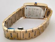Cartier Tank Day-Date Moon Phase Black Rose Gold Watch - Image 6