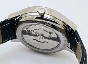 Longines Master Collection Black Steel 2 Leather Strap Swiss Automatic Watch - Image 7
