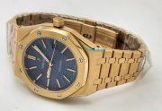 Audemars Piguet Royal Oak Rose Gold BLUE Swiss Automatic Watch - Image 5