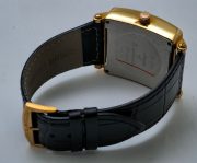 Franck Muller Square Master Rose Gold Color Dreams Leather Strap Watch - Image 6