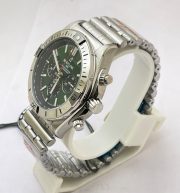 Breitling Chronomat B01 42 Green Steel Watch - Image 3