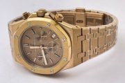 Audemars Piguet Chronometer Rose Gold Brown Watch - Image 5