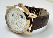 A. Lange & Shone Grand Lange 1 Moon Phase Rose Gold White Swiss Automatic Watch - Image 5