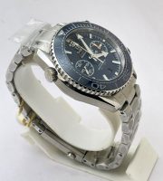 Omega Seamaster Planet Ocean Chronograph Blue SWISS ETA 2250 Valjoux Automatic Watch - Image 4