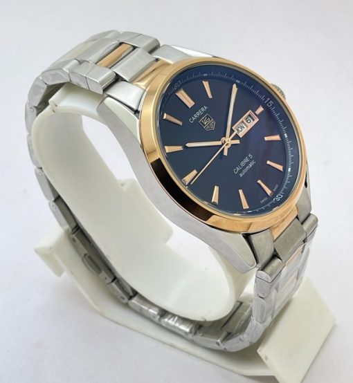 Tag Heuer Carrera Calibre 5 Day-Date Swiss Automatic Watch - Image 4