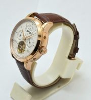 Jaeger Le Coultre Master Grande Tradition Tourbillon Cylindrique Quantieme White Perpetuel Swiss ETA Automatic Watch - Image 3