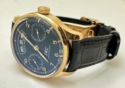 I W C Portugieser Annual Calendar Black Swiss ETA 7750 Valjoux Automatic Movement Watch - Image 5