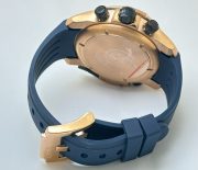 Graham Chronometer Blue Rubber Strap Watch - Image 5