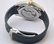 OMEGA SEAMASTER AQUA TERRA WHITE ROSE GOLD BEZEL RUBBER STRAP LIMITED EDITION SWISS AUTOMATIC WATCH - Image 6
