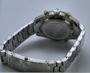 Omega Seamaster Planet Ocean Black Dial Orange Bezel Steel Watch - Image 6