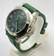 Panerai Marina Green Rubber Strap Swiss ETA Automatic Watch - Image 3