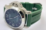 Panerai Marina Green Rubber Strap Swiss ETA Automatic Watch - Image 5