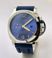 Panerai GMT Blue Rubber Strap Swiss Automatic Watch - Image 2