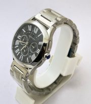 Cartier Drive De Cartier Choronograph Steel Black Watch - Image 3
