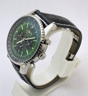 Breitling Navitimer B01 Green Chronograph Watch - Image 3
