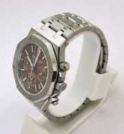 Audemars Piguet Chronometer Steel Brown Watch - Image 3
