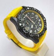 Breitling Endurance Pro Chronometer Yellow Rubber Strap Watch A - Image 4