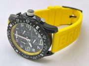 Breitling Endurance Pro Chronometer Yellow Rubber Strap Watch A - Image 5