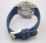 OMEGA SEAMASTER 50TH ANNIVERSARY GREY DIAL BLUE RUBBER STRAP SWISS AUTOMATIC WATCH - Image 5