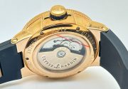 Ulysse Nardin Maxi Marine Rose Gold Black Rubber Strap Swiss Automatic Watch - Image 7