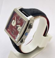 Tag Heuer Monaco Caliber 12 Red Watch - Image 3