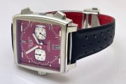 Tag Heuer Monaco Caliber 12 Red Watch - Image 5