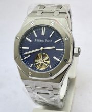 Audemars Piguet Royal Oak Tourbillon Blue Swiss Automatic Watch - Image 2