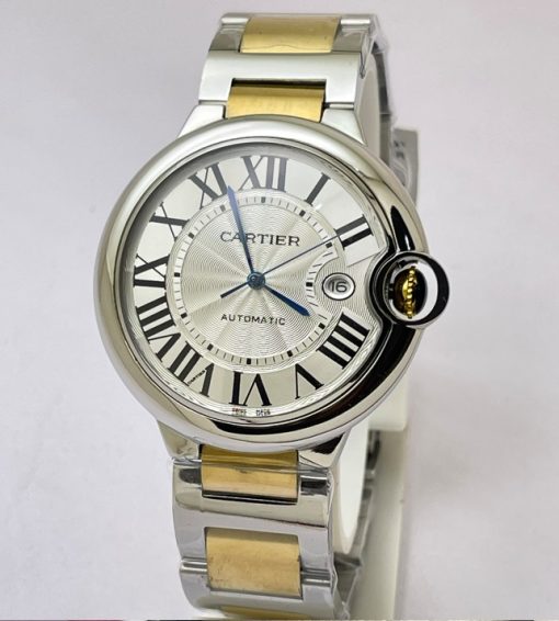 Cartier Ballon Bleu De Mens Dual Tone Swiss Automatic Watch - Image 2