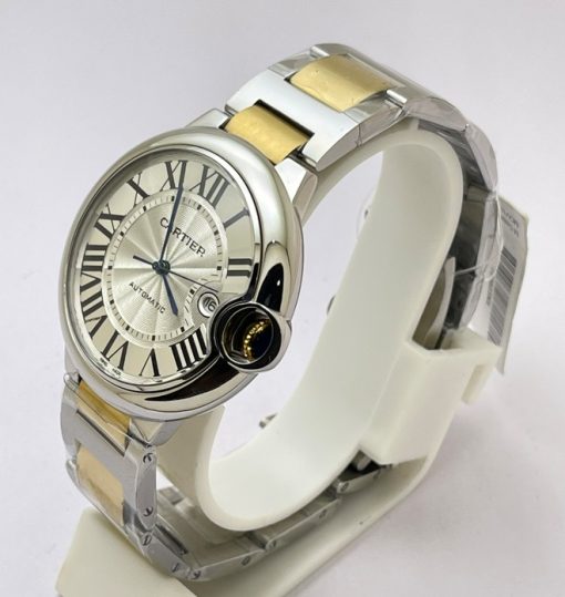 Cartier Ballon Bleu De Mens Dual Tone Swiss Automatic Watch - Image 3