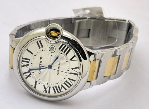 Cartier Ballon Bleu De Mens Dual Tone Swiss Automatic Watch - Image 5