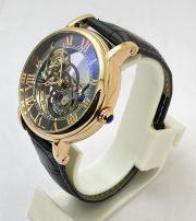 Cartier Rotonde De Astrotourbillon Skeleton Black Swiss Automatic Watch - Image 3