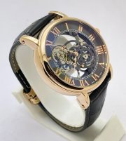 Cartier Rotonde De Astrotourbillon Skeleton Black Swiss Automatic Watch - Image 4