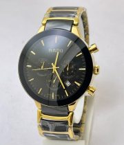 Rado Centrix Jublie Ceramic Chronometer Gold Mens Watch - Image 2