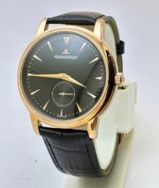 Jaeger LeCoultre Master Tradition Black Swiss Automatic Watch - Image 2
