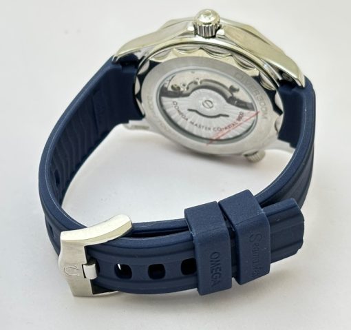 Omega Seamaster Diver Nekton Blue Rubber Strap Swiss Automatic Watch - Image 6