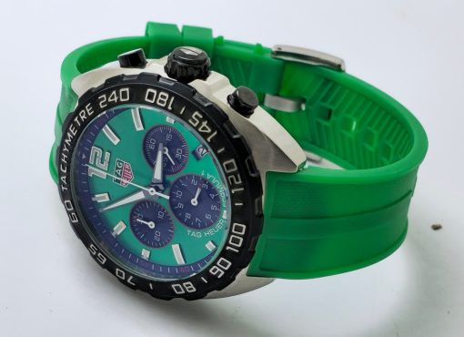 Tag Heuer Formula 1 Chronograph Green Limited Edition Watch - Image 5