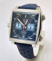 Tag Heuer Monaco Caliber 12 Bamford Edition Rubber Strap Watch - Image 2