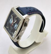 Tag Heuer Monaco Caliber 12 Bamford Edition Rubber Strap Watch - Image 3