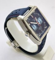 Tag Heuer Monaco Caliber 12 Bamford Edition Rubber Strap Watch - Image 4