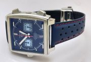 Tag Heuer Monaco Caliber 12 Bamford Edition Rubber Strap Watch - Image 5