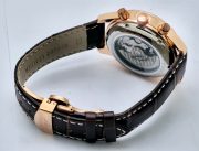 Longines Master Collection Rose Gold Leather Strap Swiss Automatic Watch - Image 7