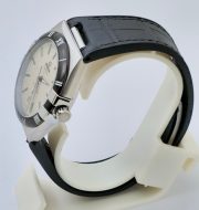 Omega Constellation White Black Strap Swiss Automatic Watch - Image 3