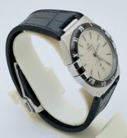 Omega Constellation White Black Strap Swiss Automatic Watch - Image 4