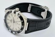 Omega Constellation White Black Strap Swiss Automatic Watch - Image 5
